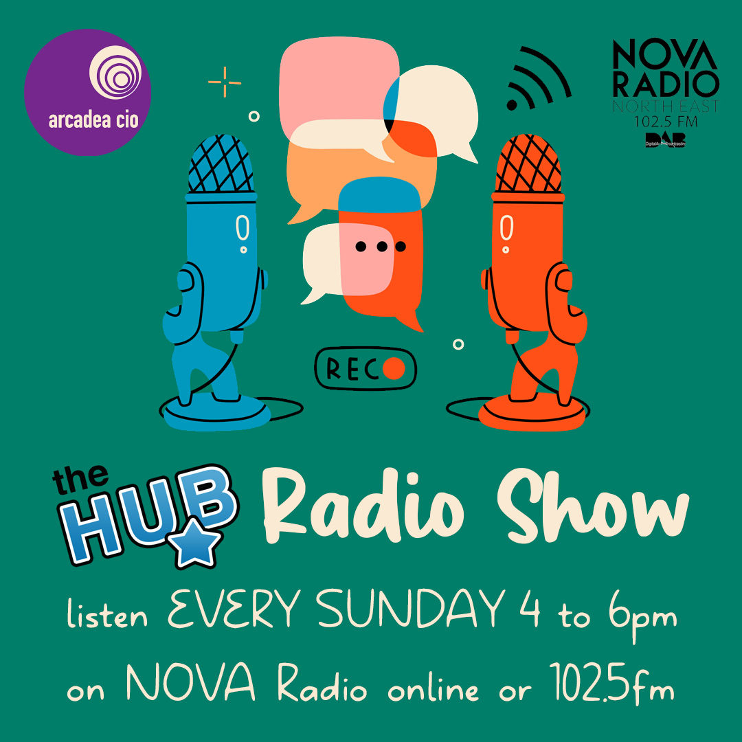 Tune in to our show on <a href="/NovaradioNE/">Nova Radio N E</a> every Sunday and see what the guys have been up to in the HUB Studio!