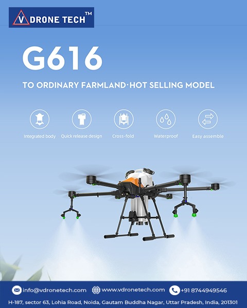 vdronetech's tweet image. Best selling 6L 10L 16L cost-effective drone frame set for small and medium farms.
To know the more details visit at : vdronetech.com
Call on: +91 8744949546,+91 7078981910 or contact us at info@vdronetech.com
#VdroneTech #Agridrone #DroneFrame #DroneParts #DroneLoading
