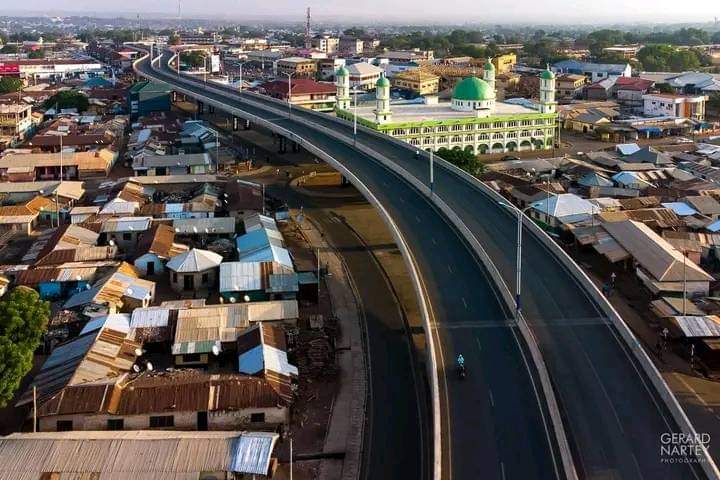 Breathtaking views of the Tamale Interchange project. The first of it's kind in the Northern Region.

President Akufo-Addo-Bawumia have truly transformed the Tamale Metropolis via their Sinohydro Master Project Support Agreement.

#NorthernRegionForBawumia 
#Bawumia2024
