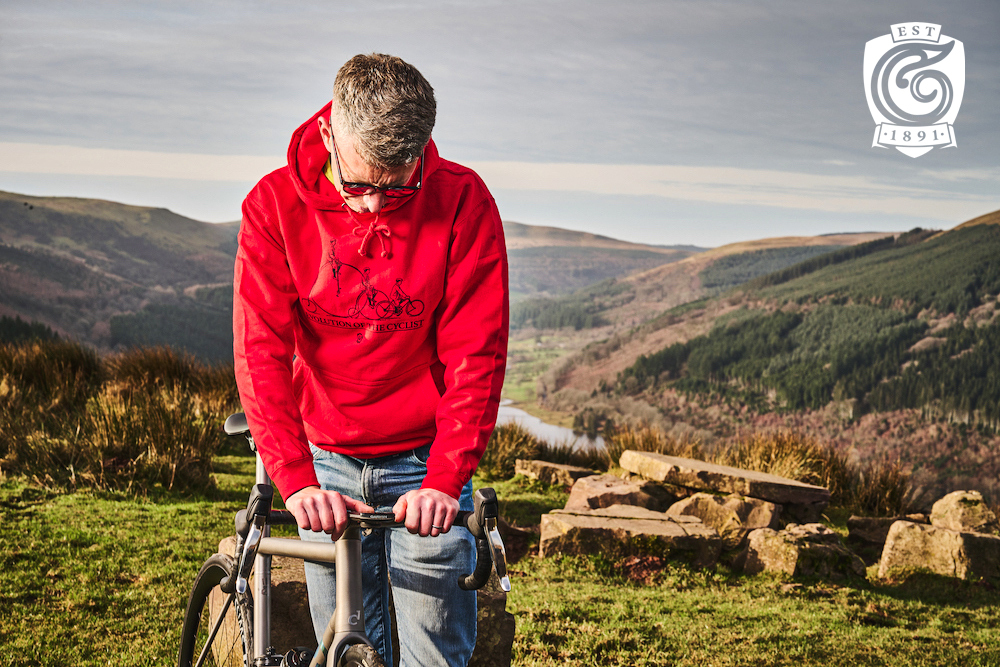 Step into our 133 year history with this Evolution of the Cyclist hoodie, available from our online store - trib.al/bvGiM6T