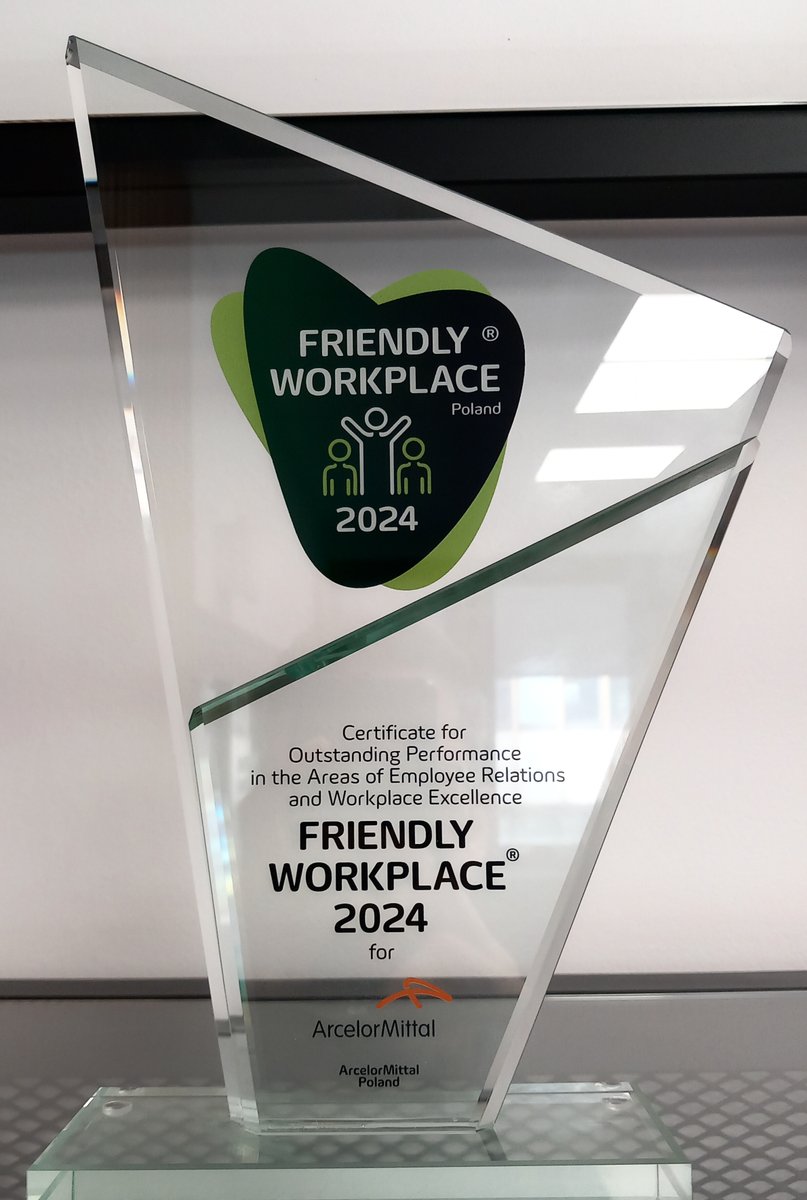 FriendlyWorkpla's tweet photo. Stalowe zaangażowanie i konsekwencja w rozwoju. @ArcelorMittalPL  ponownie sięga po certyfikat i nagrodę Friendly Workplace Friendly Workplace

Zobacz co nowego w ArcelorMittal Poland w 2024 roku 👉
https://t.co/niduKCp47D

#friendlyworkplace https://t.co/Hzghczh4wd