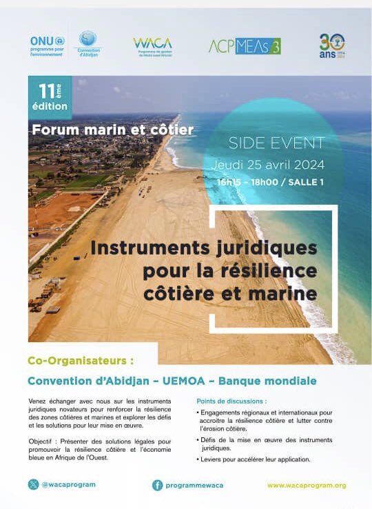 Joins live Tomorrow 25 April to #FOMACO on YouTube Channel <a href="/prcmarine/">PRCM</a> <a href="/UNAbjConvention/">AbidjanConvention</a> <a href="/MeasAcp/">ACP MEAs</a> <a href="/wacaprogram/">Programme WACA</a> <a href="/BM_Afrique/">Banque mondiale AFR</a> <a href="/WorldBank/">World Bank</a> <a href="/WorldBankAfrica/">World Bank Africa</a> <a href="/IUCN/">IUCN</a> <a href="/rampao_network/">RAMPAO</a> <a href="/Obapao1/">OBAPAO</a> <a href="/FFEM_Fr/">Fonds français pour l'environnement mondial (FFEM)</a> <a href="/UEMOA_Officiel/">UEMOA_Officiel</a>