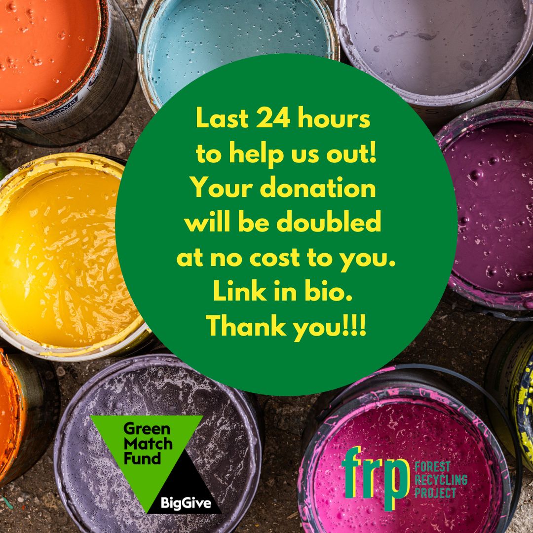 💚LAST 24 HOURS TO HELP US OUT!💚 Until midday tomorrow you can donate to us any amount of money and it will be doubled by the Big Give Green Match Fund at no cost to you! LINK: donate.biggive.org/campaign/a0569…