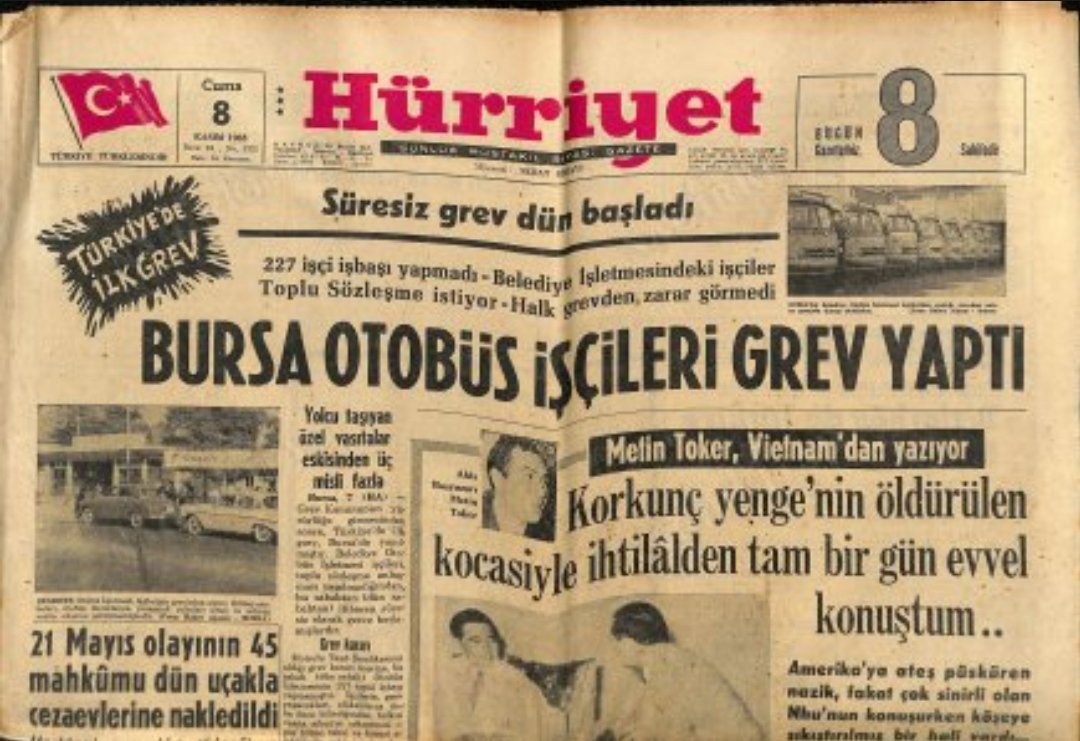 Türkiye işçi hareketinin ilk yasal grevini Belediye İşçileri Yapmıştır

Grevin anayasal bir hak olarak yürürlüğe girmesiyle birlikte işçi sınıfının tüm kesimlerinde görülen hareketlilik, belediye işçilerine de yansımıştır.

Belediye işçilerinin grev hakkının kazanılmasından sonra