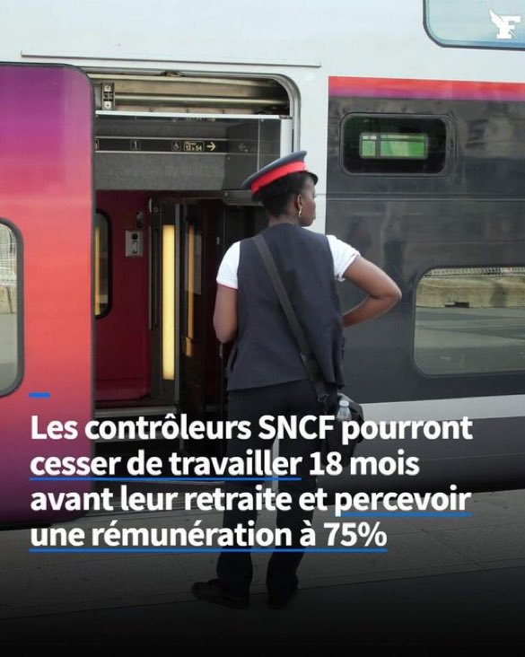 La prochaine étape logique serait de lancer un grand mouvement unitaire afin que les contrôleurs #SNCF puissent bénéficier d'une retraite à taux plein avant d'être embauchés.