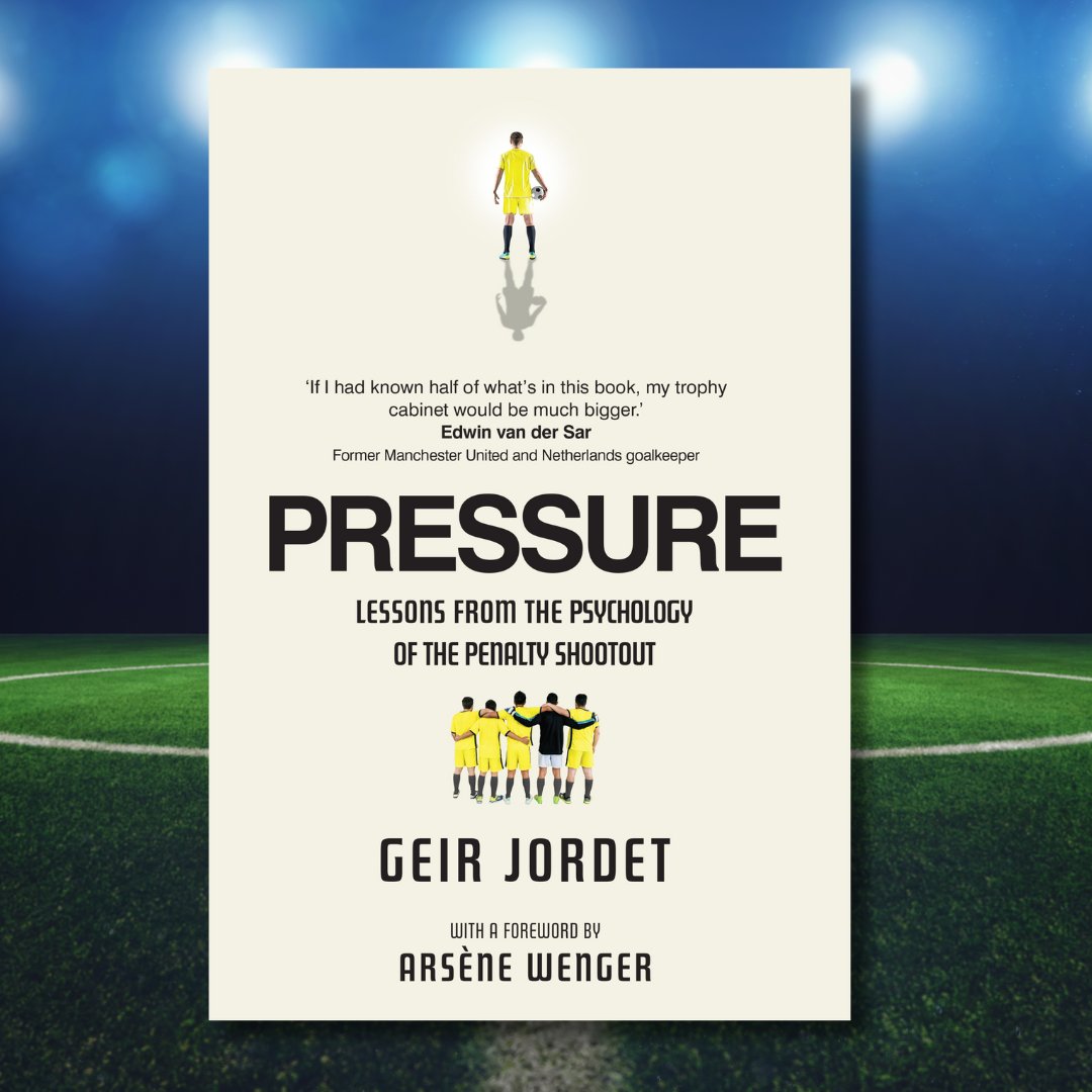 Just finished my book. 

Pressure: Lessons from the Psychology of the Penalty Shootout

Out May 30.

I take you behind the scenes of football’s most intense moments, interview world class players &amp; share stories from my work with top teams.

Pre-order now 
pressure.newriverbooks.co.uk