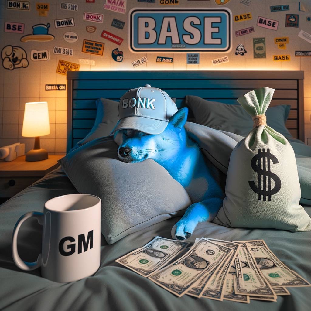 CHILLING BUT STILL GOING UP $BONK