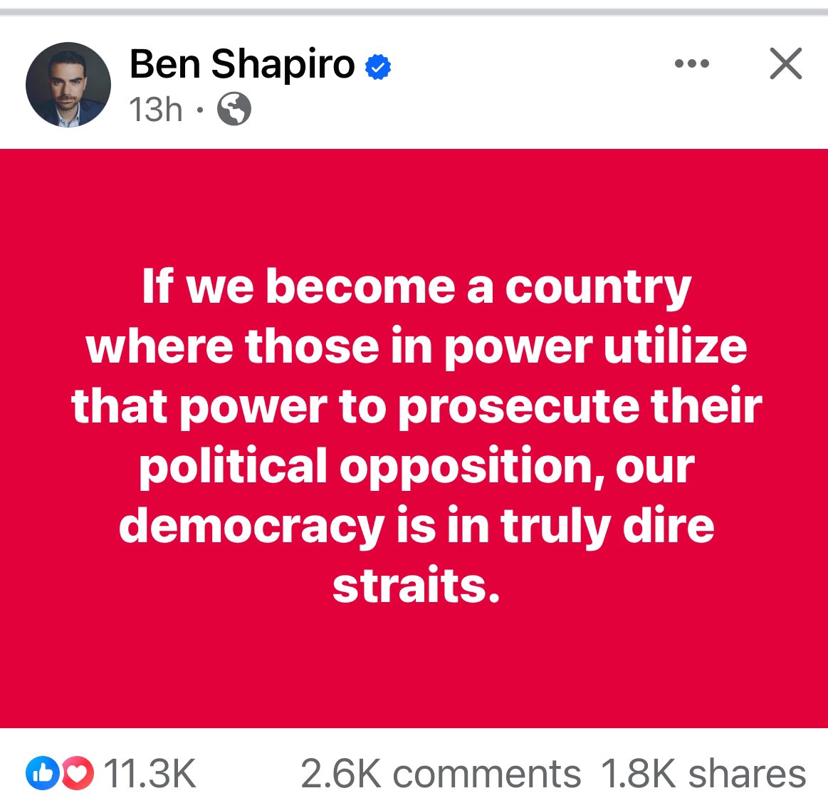 Truth. Doesn’t matter what you think of President Trump. Fact this is happening at all is terrifying. #BananaRepublic #thiscouldbeyou #nmpol #whowillprotectus