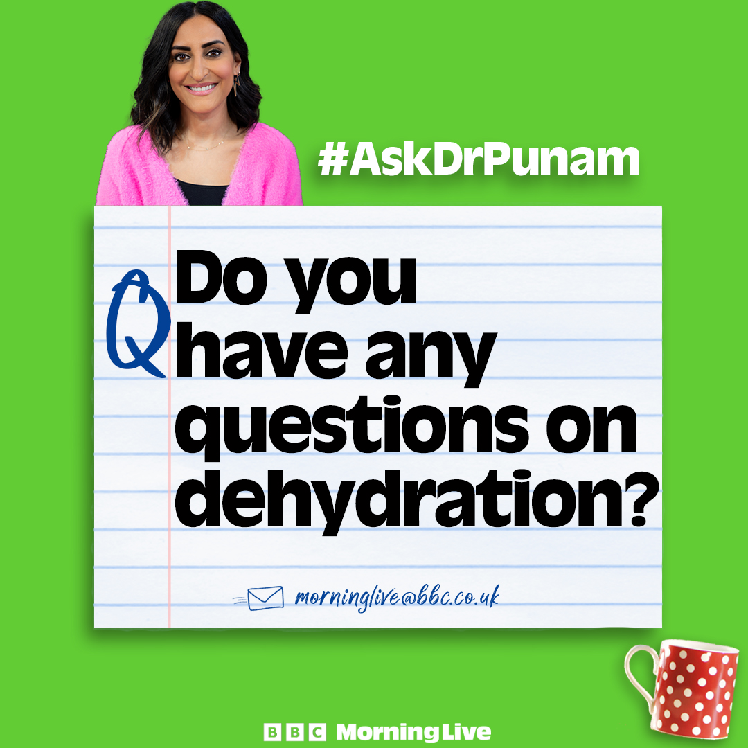 On Friday’s show, @DrPunamKrishan will be discussing how closures of many public toilets are causing people to dehydrate themselves because they can't access them. Do you have questions on dehydration? Let us know!