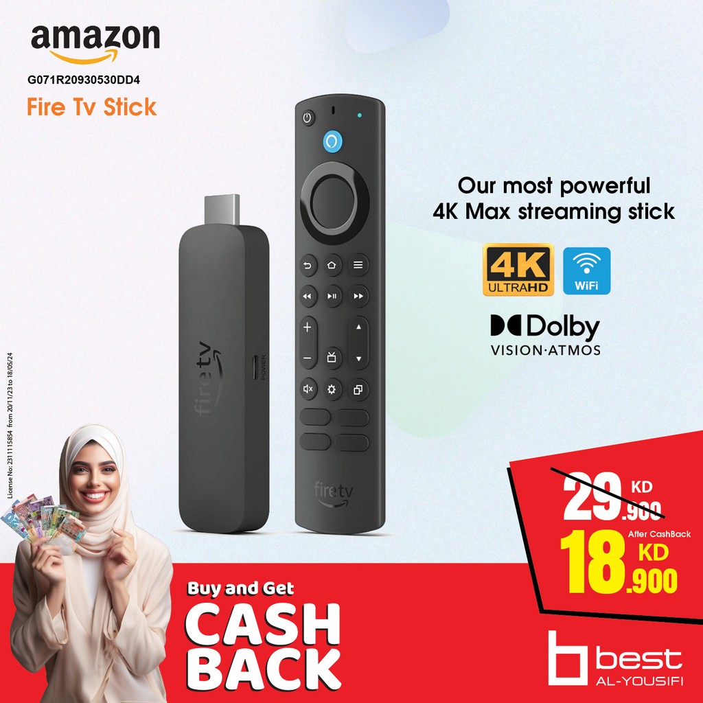 BestAlYousifi's tweet image. ارفع مستوى الترفيه الخاص بك مع مجموعة فريدة من أجهزة البث.
العروض متاحة من خلال الاونلاين والمعارض.

Order Now: best.com.kw/en/search/goog…
#Bestalyousifi #streamingdevices