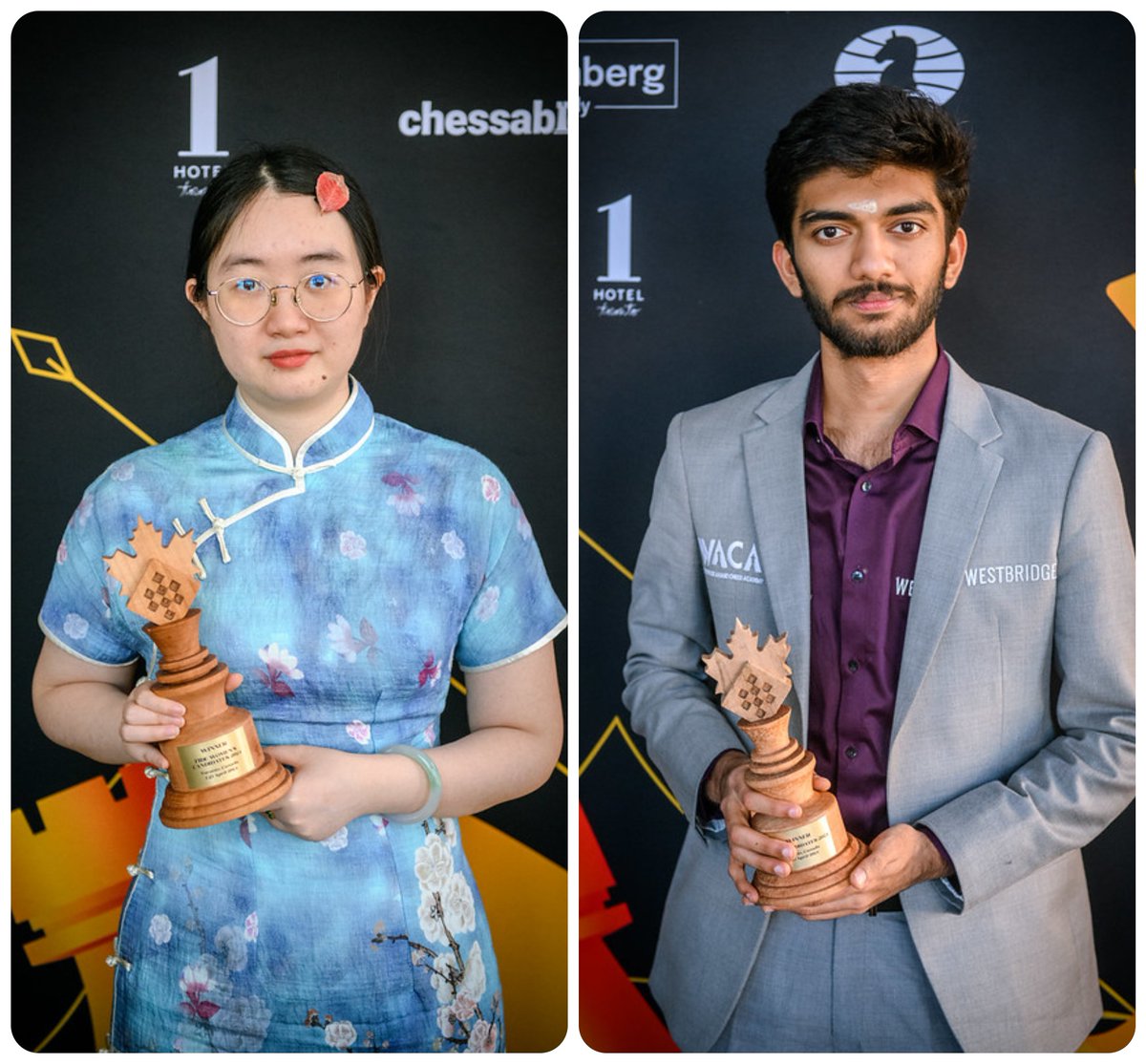 GMJuditPolgar's tweet photo. Fun fact: both the challengers for the next World Chess Championship, Candidate winners Tan Zhongyi🇨🇳 and @DGukesh🇮🇳, were born on 29 May.😀
#ChessConnectsUs #FIDECandidates #data #fact #fate #funny https://t.co/xjsHv6y2gx