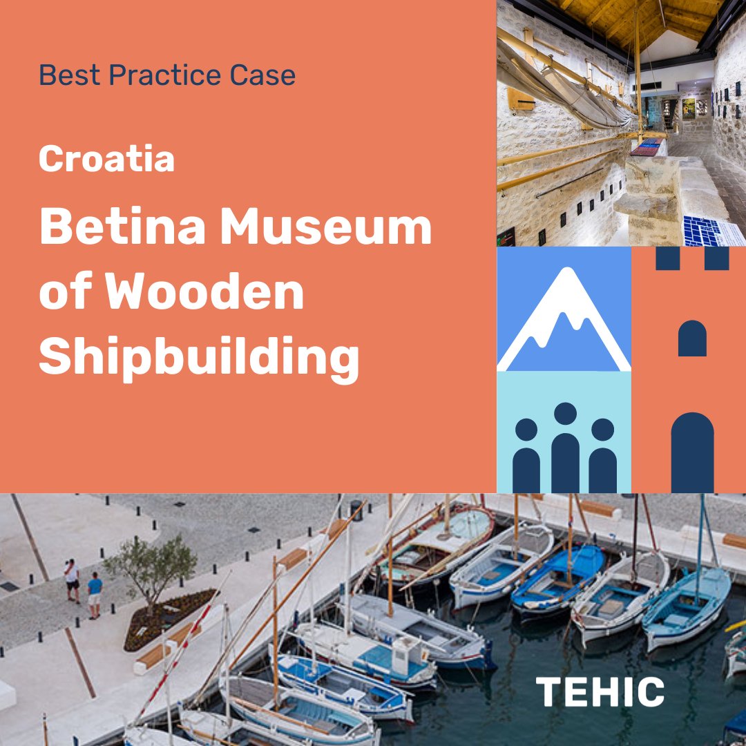 🌟Uncover one of our #BestPractice cases in #HeritageInterpretation!
🇭🇷The @Betina_Museum of Wooden Shipbuilding is more than a museum. It's a testament to the power of a community coming together to safeguard its unique heritage. ⚓
Learn more about it 👉 handbook.tehic.eu