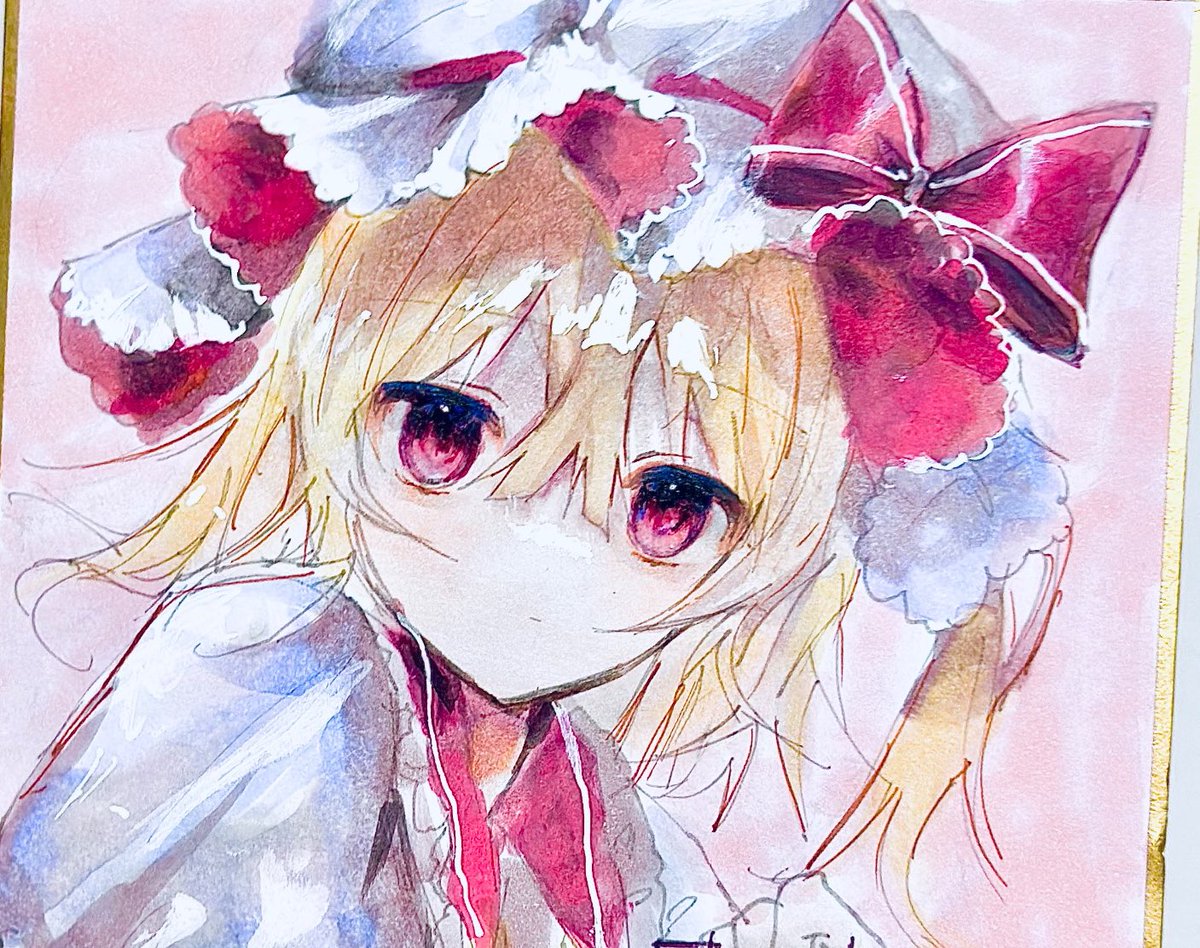 meltqc's tweet image. 絵本と色紙