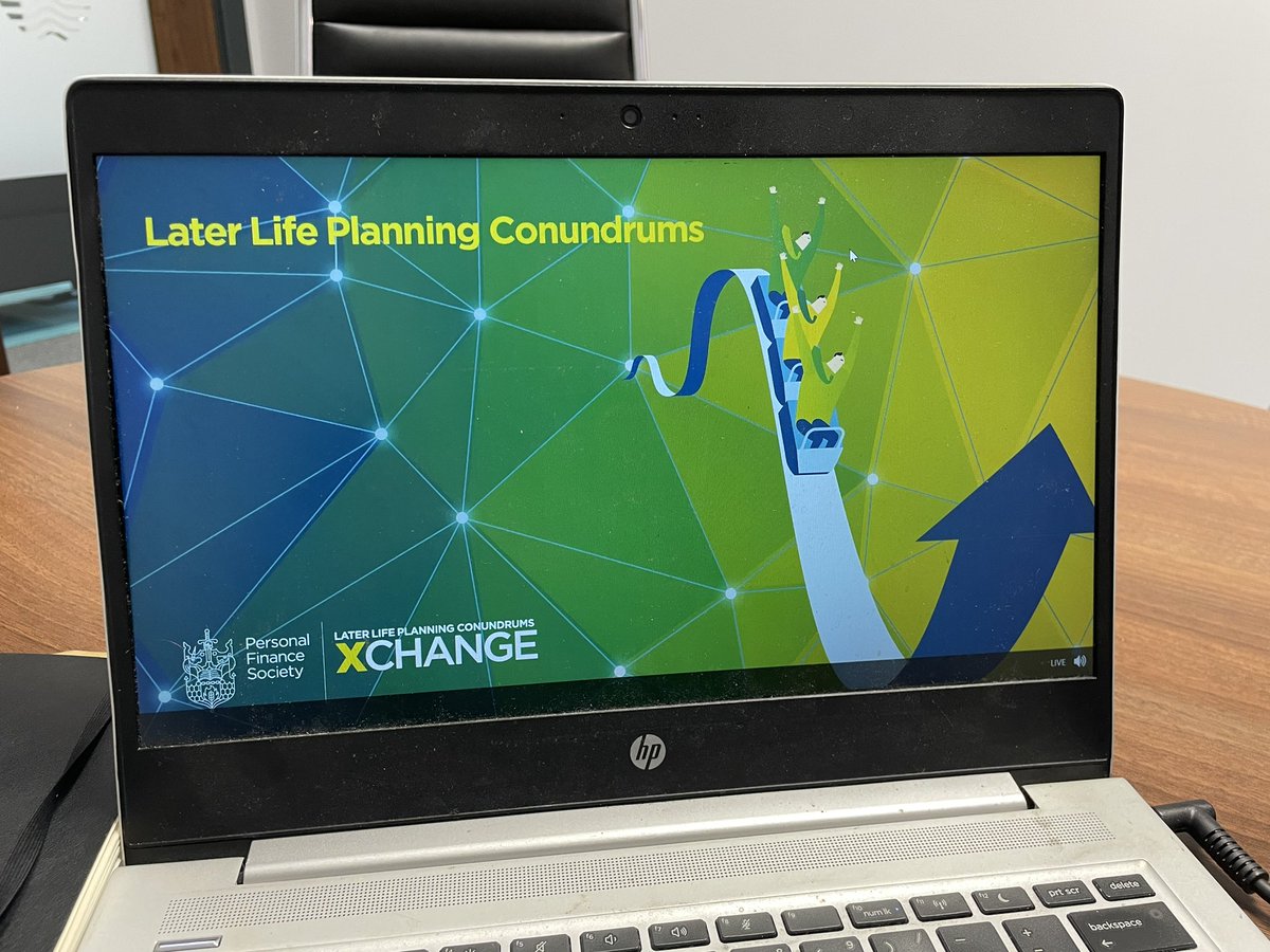 Enlightening webinar “Later Life Planning Conundrums” hosted by @pfsconf this morning. 
Covering Later Life Planning, Long Term Care and Inheritance Tax strategies 
@ActiveFinancial #theclearadvantage