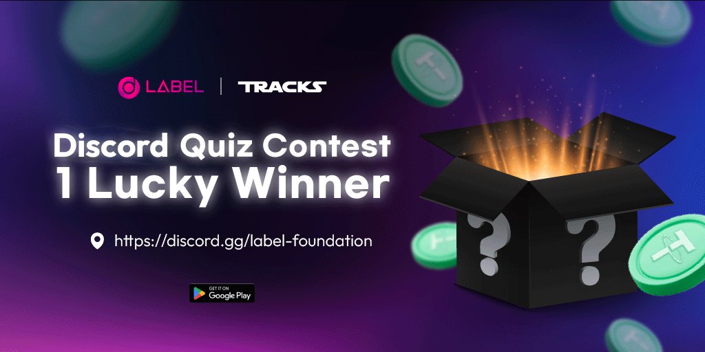 🌟 Join our Discord Quest Contest! 

🎁 Prize: 10 USDT!
⏳ Deadline: April 26th, 23:59 UTC
📍Venue: discord.gg/label-foundati…

Answer our question for a chance to win! 🚀

🔍 Question:
1️⃣ What rewards can users potentially receive from opening Mystery Boxes?

#QuestContest