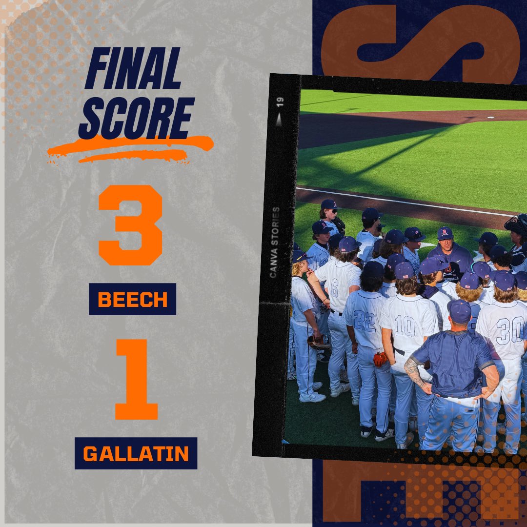 _BeechBaseball's tweet photo. @Cooper_Johnson5 pitched an amazing game with 14 Ks over 7 innings only allowing 2 hits and 3 walks. The Bucs won another district game against Gallatin 3-1 and will face them again tonight at HOME. Varsity only tonight at 7. https://t.co/p0NrvUn4qi