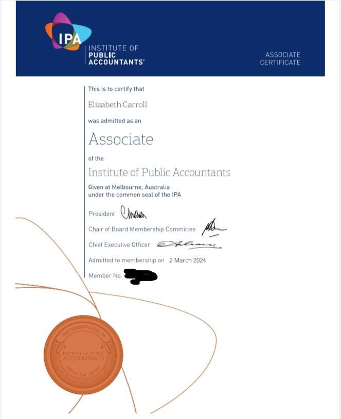 I am really excited to share that I have been accepted as an Associate member of the Institute of Public Accountants! This recognises me as a Qualified Accountant under Federal law both in Australia and the UK!

#IPA #IFA #IntergalacticInsights #Accountants