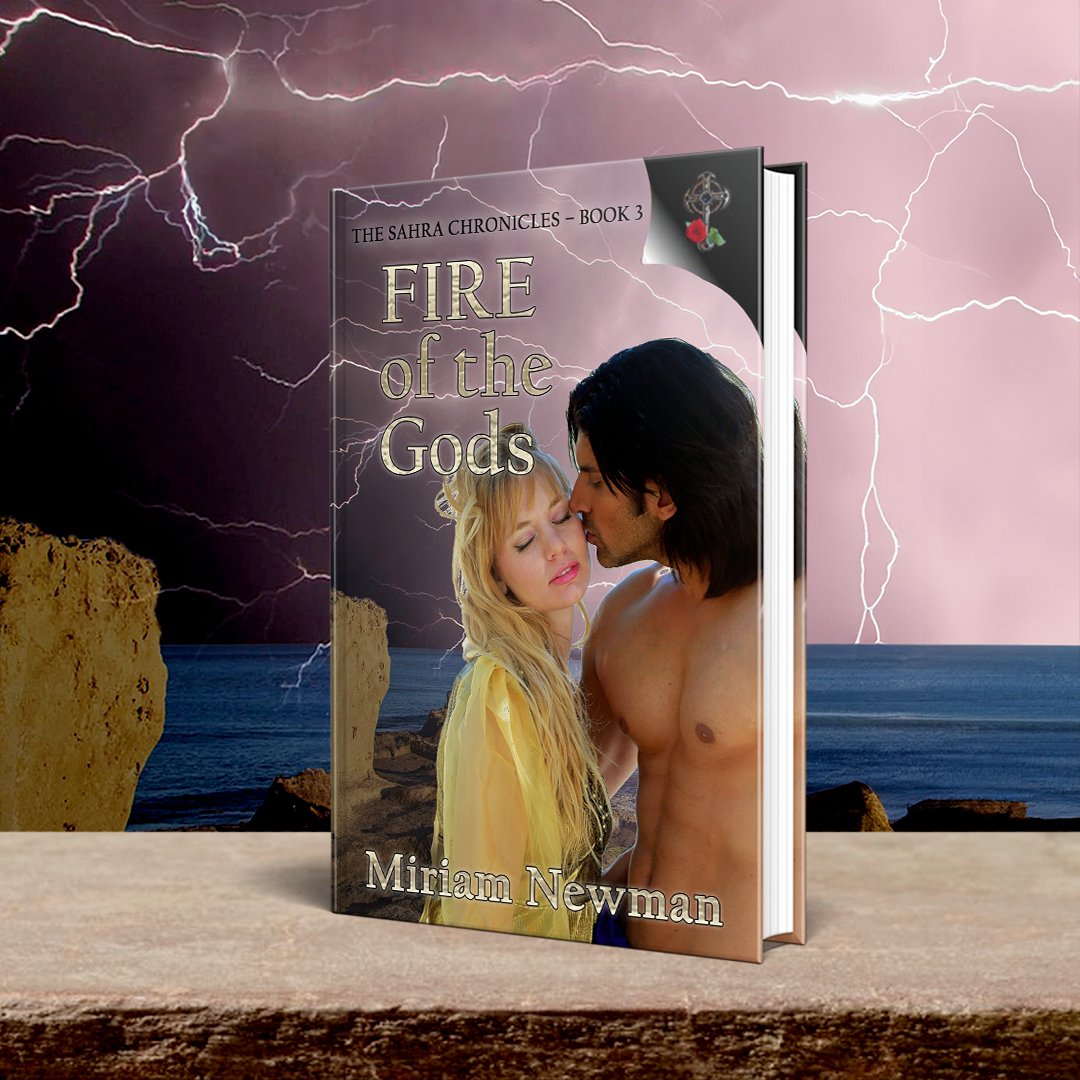 Get swept away in this #HistoricalRomance #Fantasybooks #Romancebooks #BookTour & Enter to win $10!
 #FireoftheGods @miriamnewman
Get it here- 
a.co/d/1uQRcsx 
Come by the tour here-
bit.ly/FireOfTheGodsT…