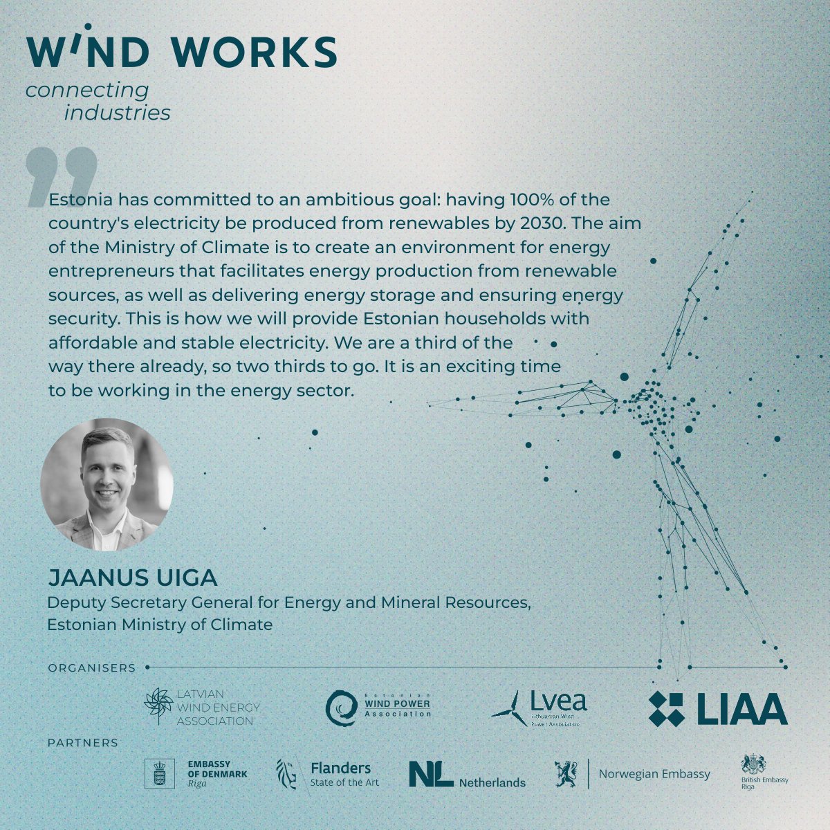 ⏰Tomorrow, international and local energy experts, stakeholder representatives, and policymakers will talk about the latest regional energy developments. 

👉🏼💻Follow the conference online: windworks.lv/live-stream