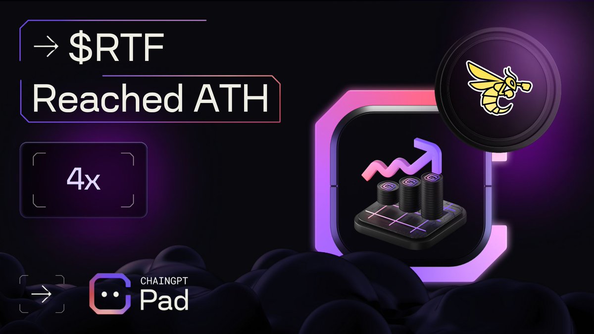 🔥 Our IDO, @RTFight_App, is breaking records with the new ATH! ChainGPT Pad witnessed a truly remarkable IDO launch by Ready To Fight, with $RTF reaching 4x ATH! We congratulate the team and wish their project even more success! 🚀