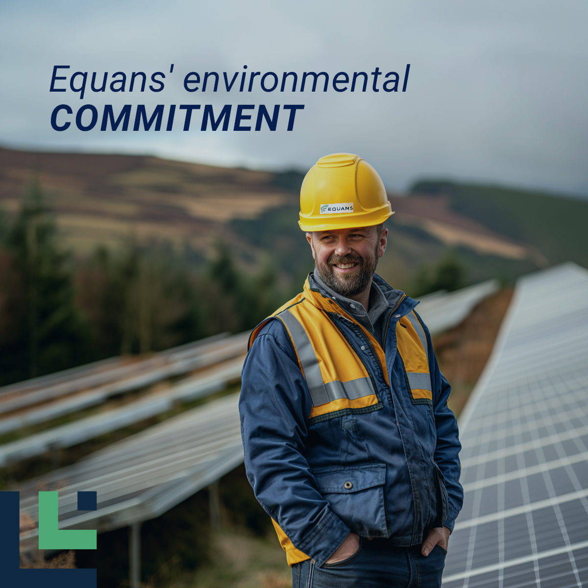 🌱 At #Equans, we're committed to reducing our #carbonemissions by 42% (Scope 1&amp;2) by 2030, switching to electric vehicles and optimising energy use. 

We also aim to reduce our emissions by 52% (scope 3) by 2050, with sustainable procurement and supplier engagement.
