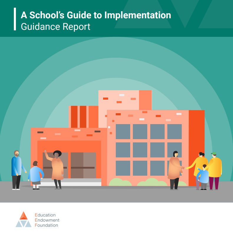 🌟LAUNCHED TODAY🌟 Our new ‘A School’s Guide to Implementation’ Guidance Report has been published today. Download it here educationendowmentfoundation.org.uk/education-evid…