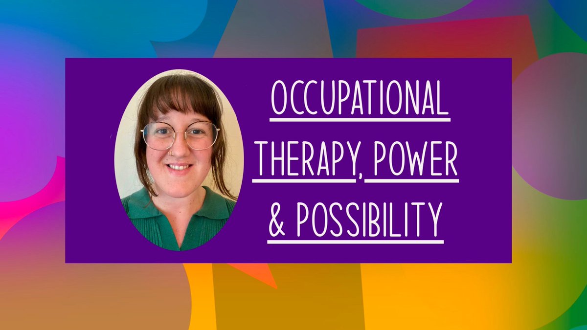 Our lovely Ione spoke to the wonderful Jess Thom @touretteshero about all things OT and it's wonderful! 💚 

Take a read here: 

buff.ly/3w32xCJ

#Tourettes #TouretteSyndrome #Neurodiversity