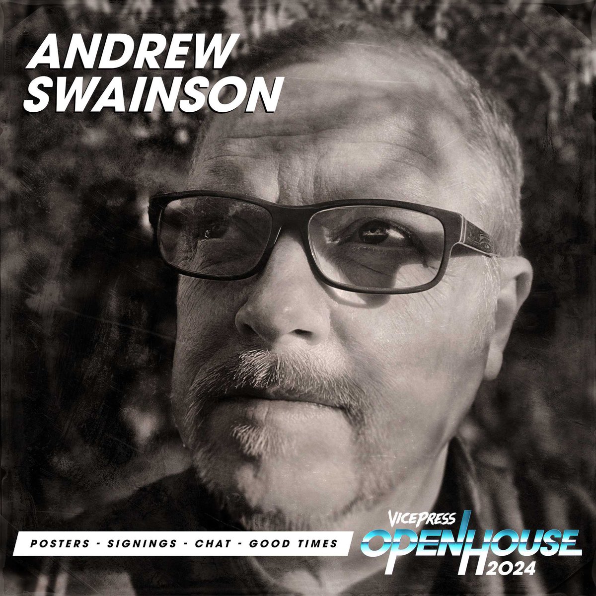 Open House is happening! Our very own convention. Loads of awesome artists in attendance, posters, chat and good times. Sheffield. June 8. Our friend & colleague Andrew Swainson will be there. Hopefully with some exclusive new art. Tickets and details - vicepressopenhouse.co.uk
