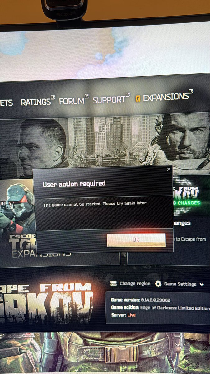 mcgrill0993's tweet photo. #EscapefromTarkov #Tarkov #BSG PLEASE FIX https://t.co/pEv4MqajPF