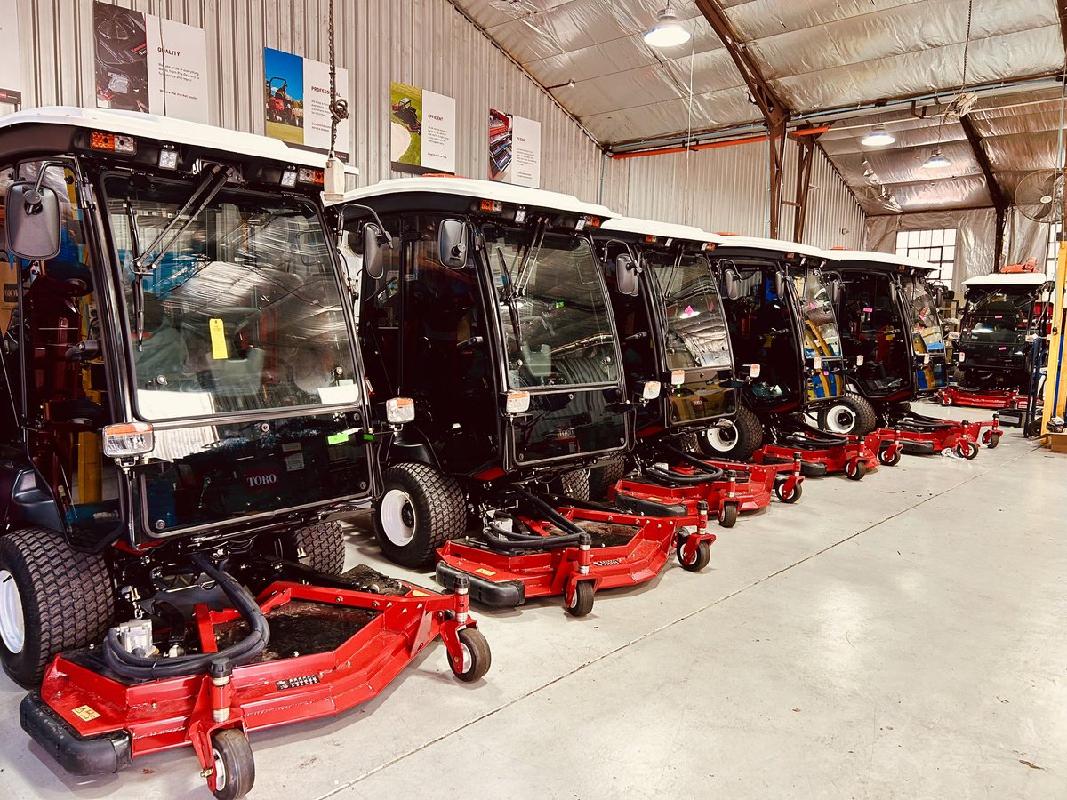 Almost feels like Christmas Eve, going to be some very happy customers next week 😃👌#toro