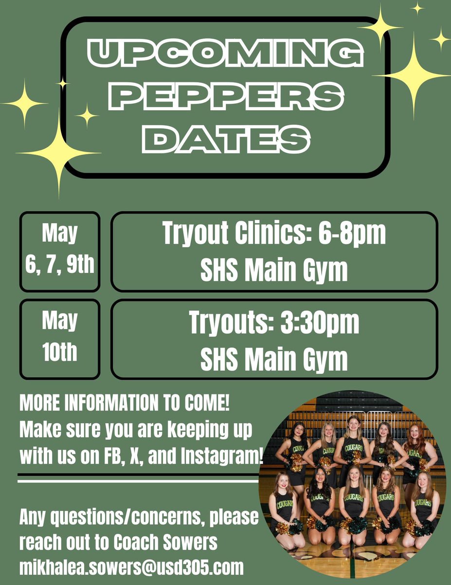 🚨MARK YOUR CALENDARS!!🚨
MORE INFORMATION TO COME SOON!