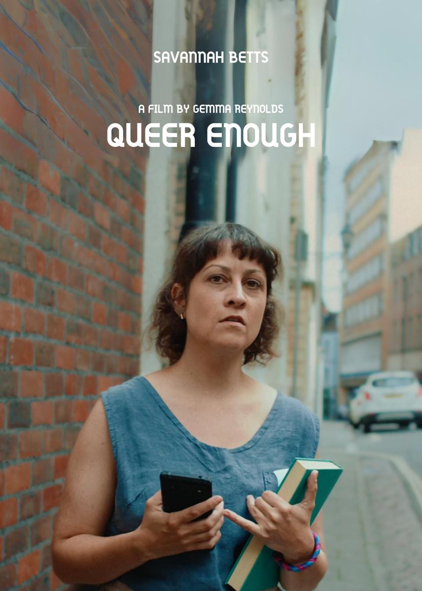 ✍🏼🎬🏳️‍🌈I wrote a micro-short a while back, and my beautiful creative partner/sister @GemmaHReynolds decided to bring it to life with the help of incredibly talented people, and now it's on the festival circuit 🥰 Follow @queer_enough_film on IG for all future updates!