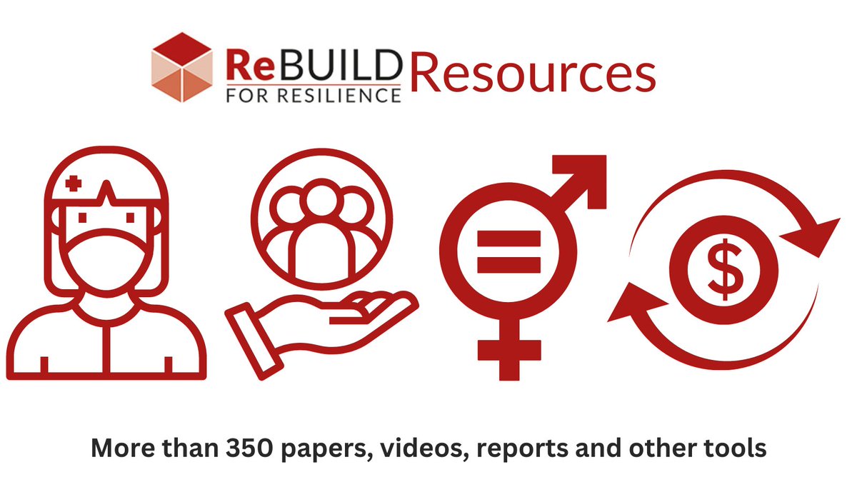 Did you know that we have more than 350 papers, briefs, ppts, videos, posters etc on many aspects of health systems research in fragile & conflict-affected settings? Inc gender, aid, HRH, CHW, financing & COVID-19? Check them out here rebuildconsortium.com/resources/ @FCDOHealthRes