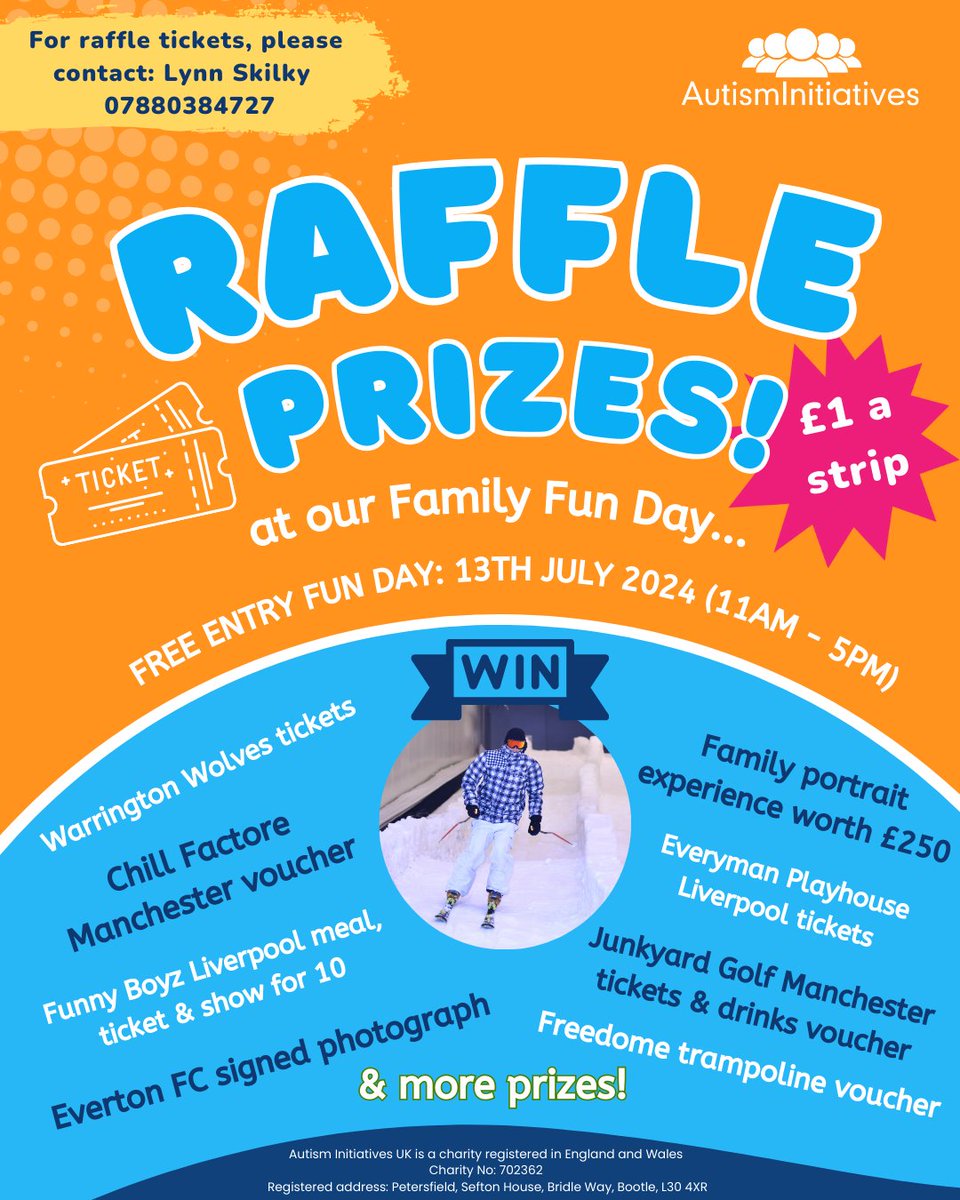 Come along to our Family Fun Day in Warrington on Saturday 13th July 2024 at @WinwickLeisure