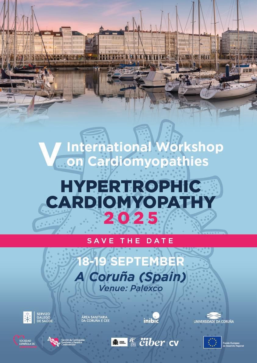 👉In September 2️⃣0️⃣2️⃣5️⃣…we are back!!!! A Coruña 🇪🇸 👉Save the date!!! 😉William J McKenna @MasriAhmadMD @IacopoOlivotto @cbezzina1 @jpkaski @arbelo_e @SSharmacardio @EduQuintanaCVS @jpocardio @dr_pavia @seccCFyGenetCV @RJurcut @DrMaiteTome @tripoll @seccCFyGenetCV …