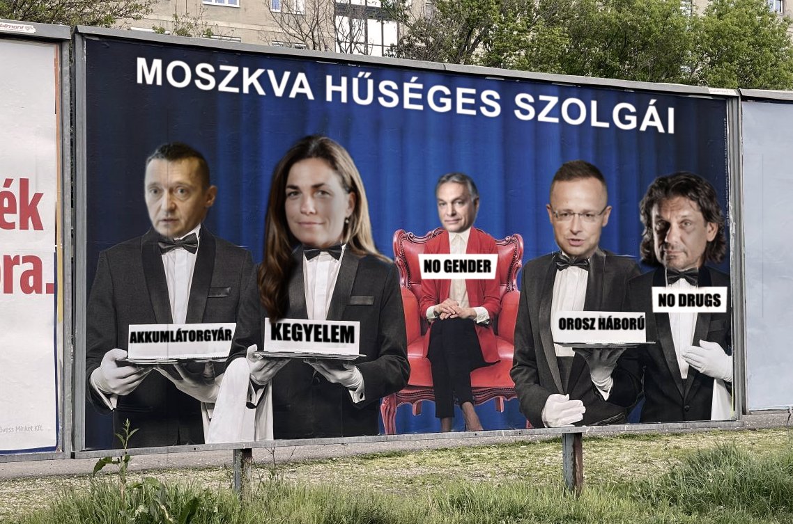 These Fidesz posters are really stupid. I'm sure Hungarians are tired of such aggressive and meaningless communication...