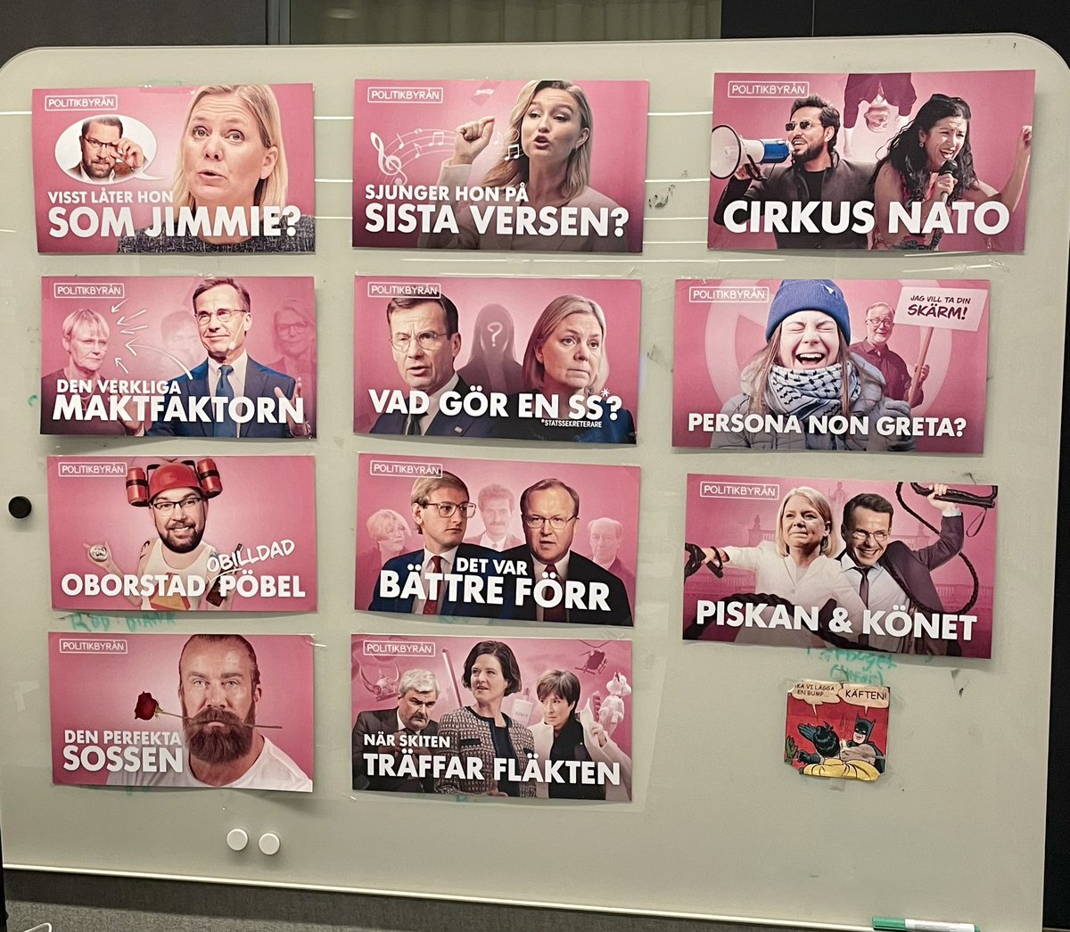 Precis spelat in avsnitt 11 av Politikbyrån om politiska kriser och skandaler med @aholmqvist @matsknutson och @SVTHolmberg . Nu tar vi en veckas paus - sen blir det sex avsnitt på EU-tema! Så nu summerar vi toppensäsong 8 av Politikbyrån, med dessa goa program: