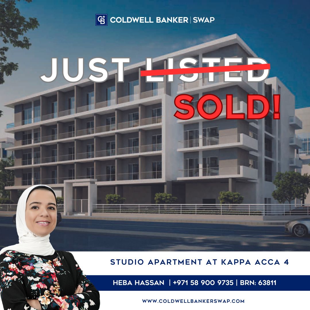 Cheers to our incredible agent Heba Hassan for sealing the deal on the studio at Kappa Acca 4! 🎉🏢

#Sold #ColdwellBankerSwap #kappacca #DubaiRealestate
