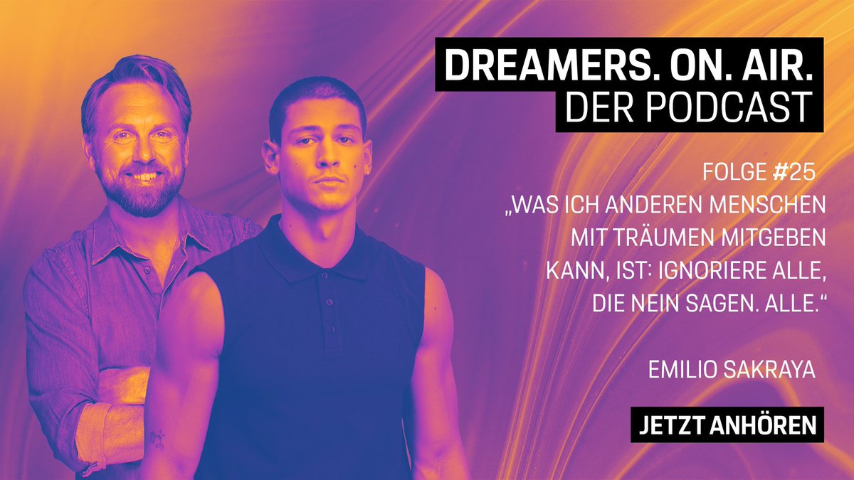 Werbung: Würdet ihr es schaffen, in nur sechs Monaten 25 Kilo Muskelmasse zuzulegen? Davon erzählt Emilio Sakraya im Gespräch mit mir. Das und noch mehr hört ihr in der neuen Podcast-Folge „Dreamers. On. Air.“. Hier anhören: porsche.click/3w2DMXa #emiliosakraya #stevengätjen