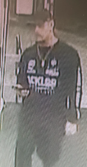 Motor Vehicle Theft 2024018914 crimesolvers.com/crimes/motor-v… On 4/10/24, the victim’s white 2023 Mitsubishi Mirage VA tags TNL-1297 was stolen from a parking lot along S. Military Highway by the pictured white male. the suspect was captured on camera talking to someone inside a U-Haul