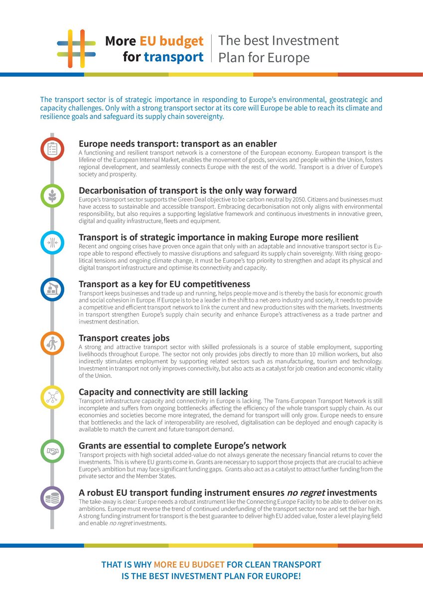 #CEF coalition has been updated. <a href="/AleDrivers/">ALETrainDrivers</a> is part of this relevant initiative, with the aim of providing more budget for transport in Europe🚉 ,to create a clean ♻ ,safe and well-workingtransport system, which is accessible to all.

<a href="/_SEMAF_/">SEMAF</a>  <a href="/FastFerroVieER/">FAST / Confsal Emilia Romagna</a> 

More here 👇