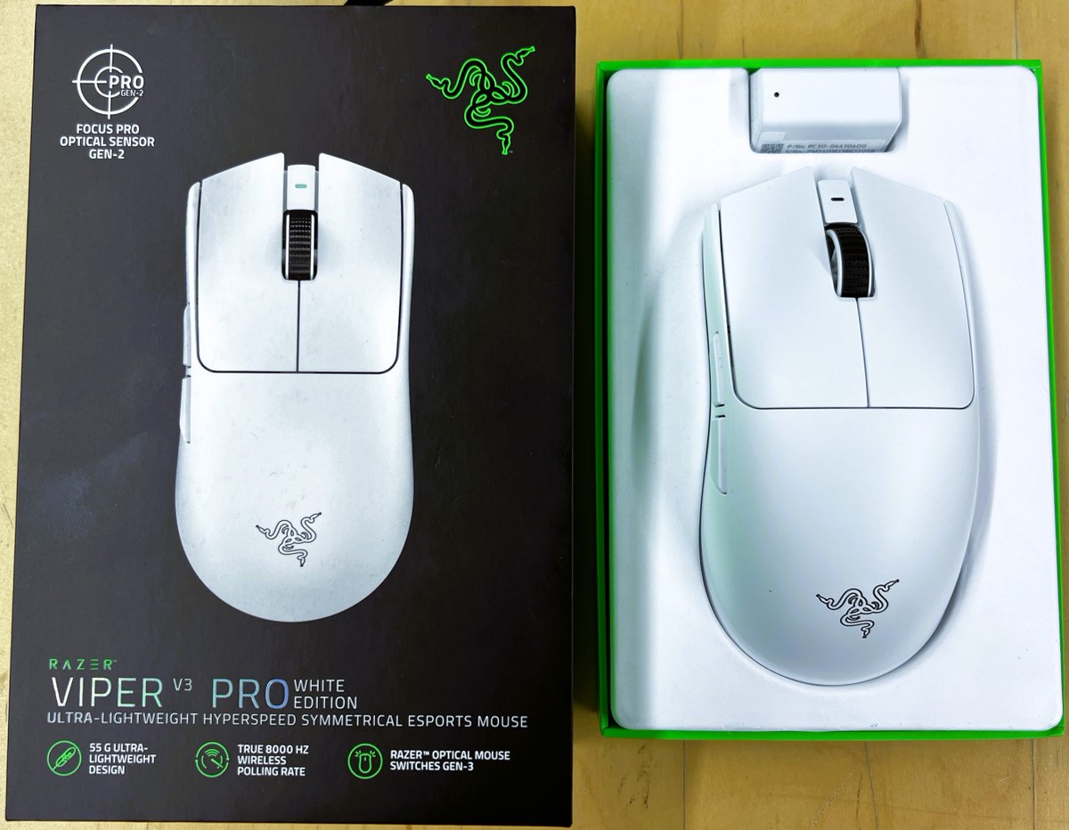 GRAPHT в X: „Razer Viper V3 Proは 8000Hz ポーリングレート GRAPHT в X: „Razer Viper V3 Proは 8000Hz ポーリングレート