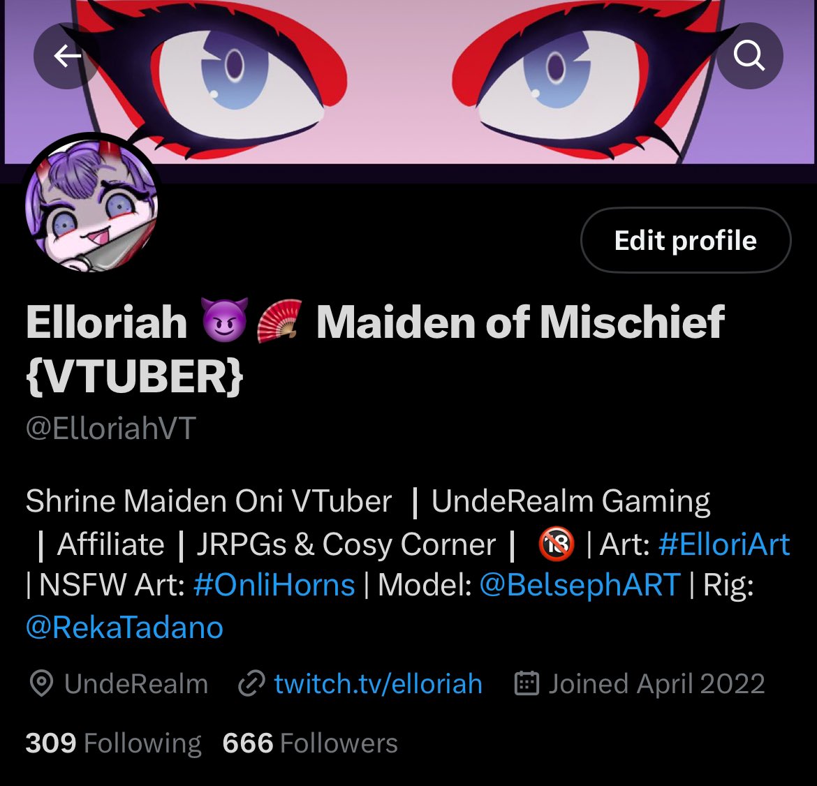 💜🪭 I AM BLOWN AWAY BY ALL OF YOUR SUPPORT AND LOVE THANK YOU SO MUCH MY ONI FANS🪭💜 I wanna kiss all 666 of you devilishly beautiful people on the lips #vtuberEN #VtuberSupport #VtubersUprising