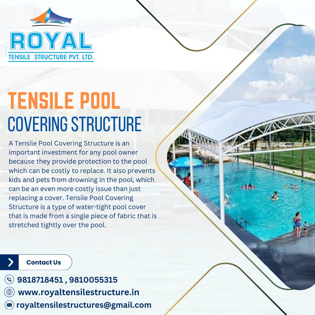Tensile Swimming Pool Structure 

#RoyalTensileStructures #swimmingpool  #swimming #structure #rooftop #swimmingpoolshade