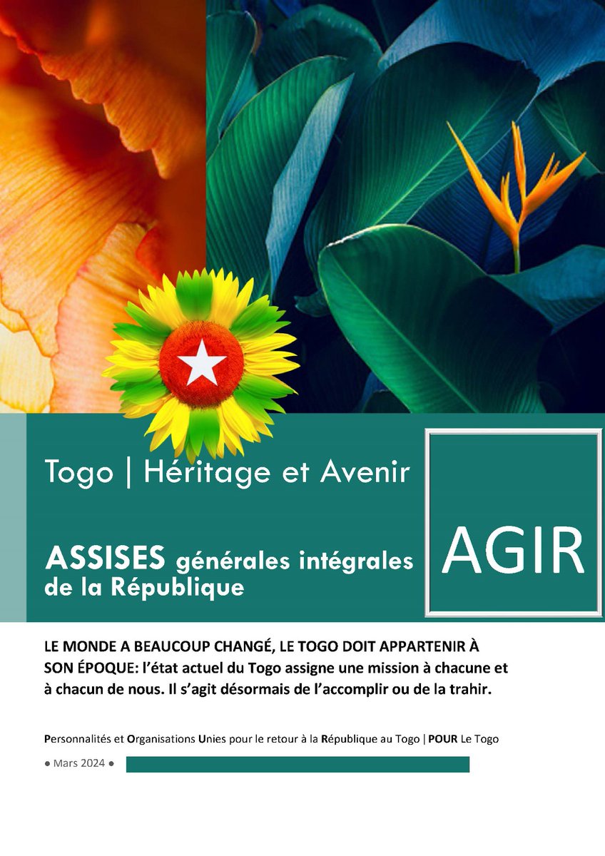 EthicAdm's tweet photo. Les dirigeants du #Togo ont finalement fait l'unanimité contre eux en voulant effacer le peuple su profit des élites. C'est au #RefusGlobal, que mènent leur abus et insatiabilité du pouvoir.
Sans compétence d'État, @FEGnassingbe n'a de plan que l'art de s'éterniser au pouvoir. https://t.co/OlRkjDHZcQ