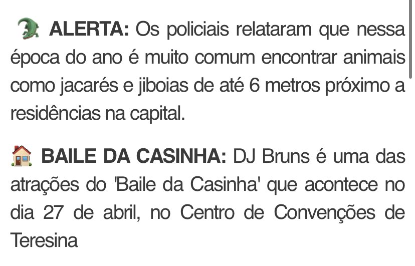 A <a href="/ultrabruns/">BRUNS</a> não existe gente, olha essa matéria completa, mds 😂

- a gata achou um jacaré (?)
- tava assistindo Sex and City penteando a peruca e começou a ouvir vozes
- Divulgando o baile da casinha no final 

Gente, muito bom  kkkkkkkk
