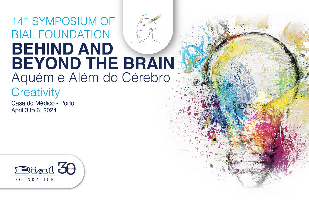 💡#Creativity filled Casa do Médico, Porto, at the beginning of this month, with the 14th #BIALFoundation Symposium “Behind and Beyond the Brain”. 🎞️ Watch here bit.ly/BF_14Symposium… the most memorable moments of this event, and learn more about the Symposia 'Behind and Beyond…