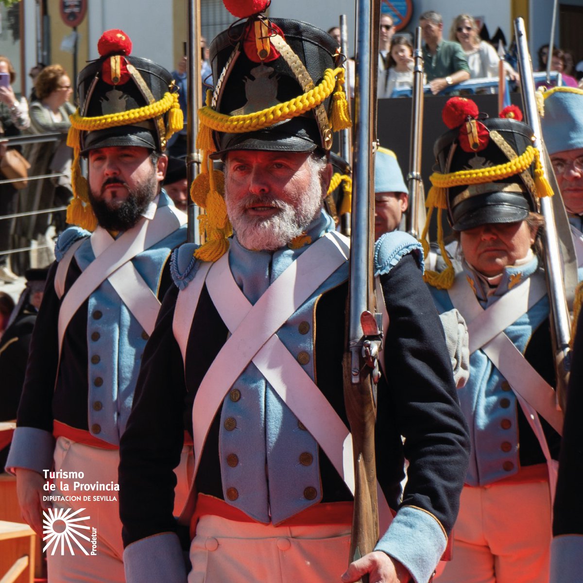 😮‼️ Revive uno de los momentos más trascendentales de nuestra historia con la recreación del 'Pronunciamiento de Rafael del Riego' Del 26 al 28 de abril en #LasCabezasDeSanJuan viaja hasta 1820 ¡y siente la emoción de aquel momento!🎊 @prodetur @AytoLasCabezas @RiegoLasCabezas