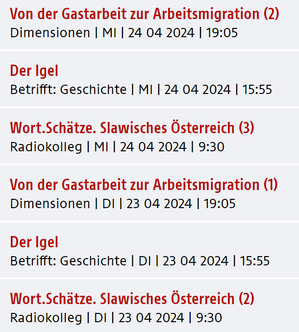 Aktionstage_PB's tweet photo. #atpb24 Tag 2⃣
Und jene, die im Programm der #atpb24 zeitlich oder geografisch nichts Passendes finden, können z.B. die @oe1-Beiträge zu den Aktionstagen #PolitischeBildung (nach)hören. Heute etwa "Der Igel" und "Von der #Gastarbeit zur #Arbeitsmigration": https://t.co/FgMON1GAGQ https://t.co/axLnXVWY4b