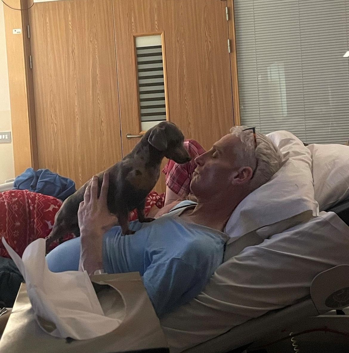 Meet Kieran Monaghan, a man who cherished his family and his 12 furry friends. Thanks to our dedicated Care Team, moments of comfort weren't just for him, but for his loved ones too. 💜 Read how Hospice made a difference: brnw.ch/21wJ7V9 #CreatingMomentsOfComfort